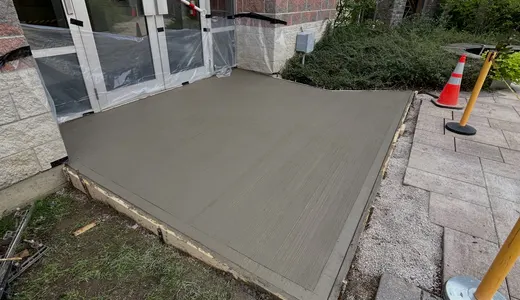 Commercial Side Entry Slab and Landing in Visalia, photo 1