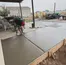 Backyard patio by Valley Ridge Concrete in Visalia