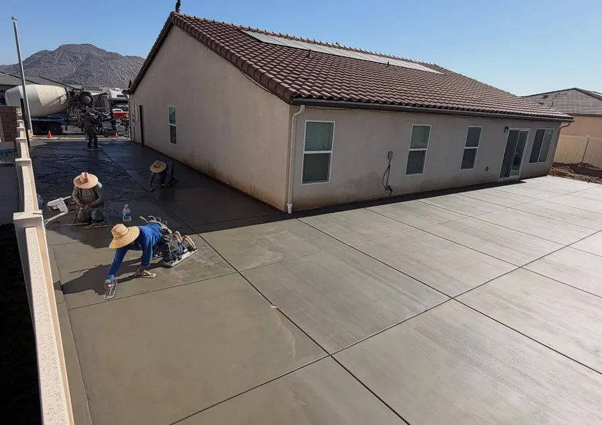 Three-Car Driveway Extension in West Tulare