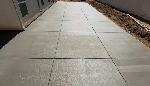 Three-Car Driveway Extension in West Tulare, photo 1