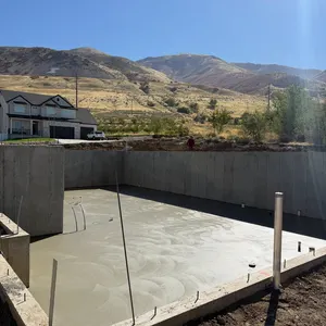 Hillside House Slab Foundation near Porterville, photo 3