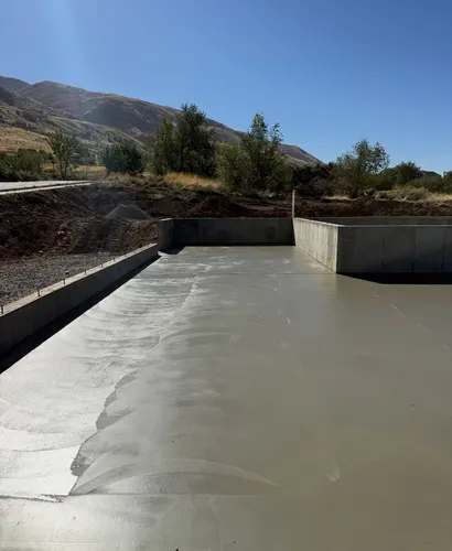 Hillside House Slab Foundation near Porterville