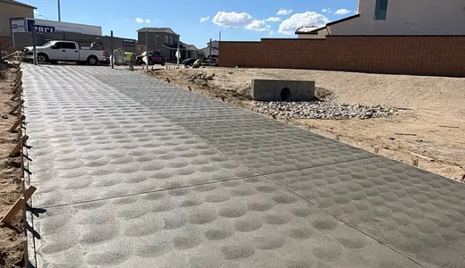 New-Construction Driveways and Sidewalk in Tulare, photo 1