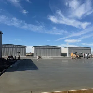 Metal Shop Slab Foundation in Hanford, photo 2