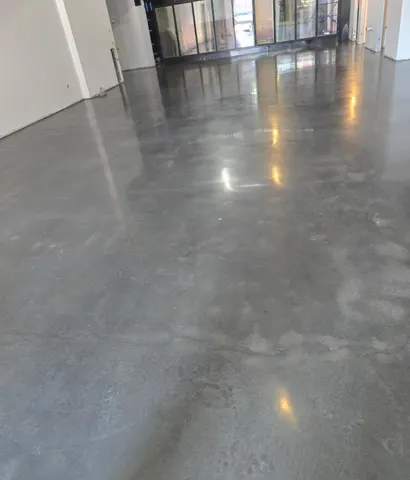 Stained Commercial Showroom Floor in Visalia