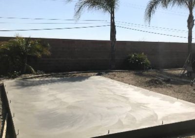 after - foundation work